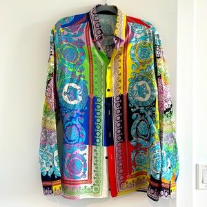VERSACE 100% silk shirt